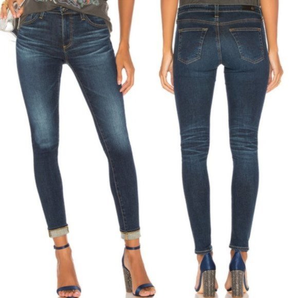 Ag Adriano Goldschmied Denim - Ag Adriano Goldschmied Mid-Rise Super Skinny Jeans
